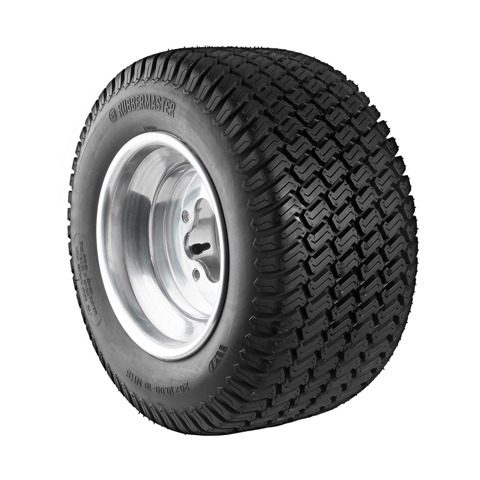 RubberMaster, S-Turf 4 Ply Tire 22x10.00-10, Tire Size 22x10.00-10, Model# 450390